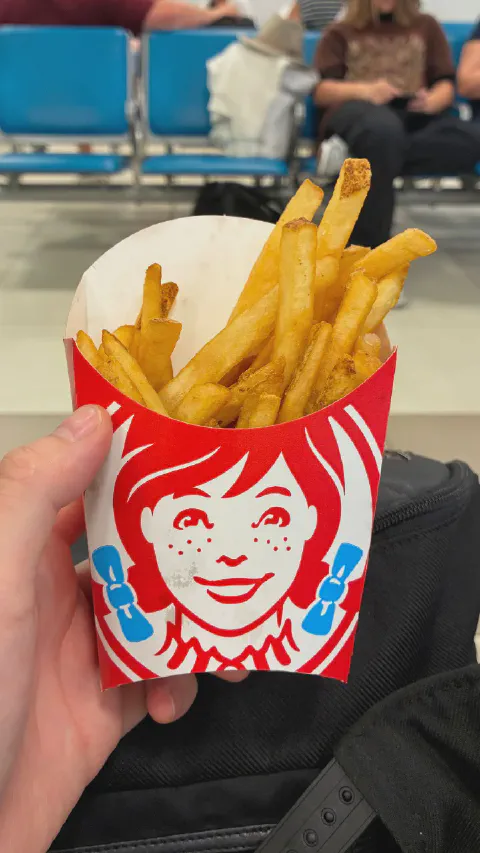 Wendy’sのハンバーガー