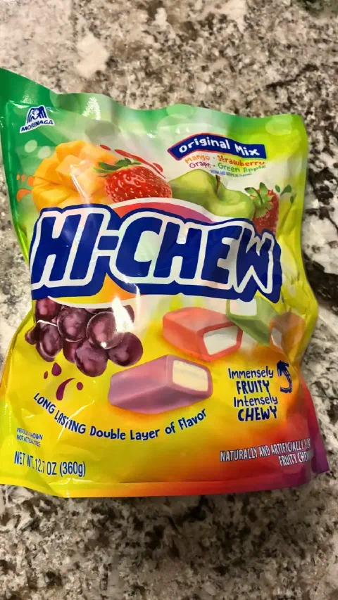 HI-CHEW(ハイチュウ)のパッケージ