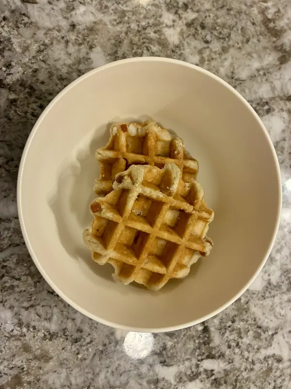 Strawberry Brioche Liège Waffles
