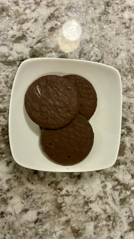 Chocolate Dipped French Butter Cookies