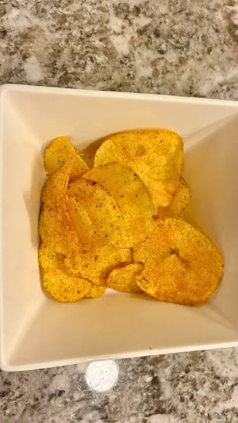 Thai Style Yellow Curry味ポテトチップスの中身